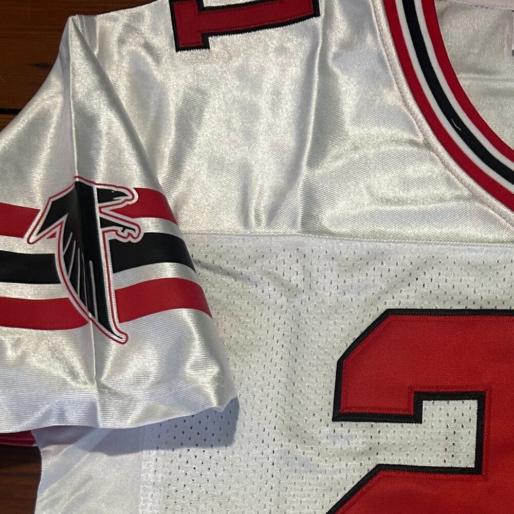 ATLANTA FALCONS DEION SANDERS Men's JERSEY Sz M,L,XL,2X by Mitchell & Ness NWT - Picture 4 of 6